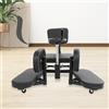 KumuJ Leg Stretcher Tragment - Macchina per Stretching e Splits, Attrezzatura per Allenamento Fitness, 100kg, 180 Gradi di Allungamento