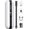 CYCPLUS 150PSI Pompa d'Aria elettrica Compressore Portatile Mini Gonfiatore con LED Digitale LED Luce Ricaricabile Li-Ion per Tutti i Tipi di Biciclette Auto Moto e Altre Palline Bianco