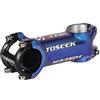DUANSIYU Attacco Manubrio MTB Attacco Manubrio Bici Blu for 31,8 mm Accessori for Ciclismo ad Alta Resistenza in Lega di Alluminio for Bicicletta da(17 Degrees 100mm)