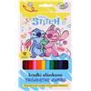 sarcia.eu DISNEY Stitch Matite per la scuola, matite triangolari in legno spesse 12 COLORI (A)
