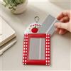Porta badge da appendere in PVC stile INS con design a tema, per ufficio