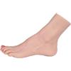 Vnmcry Modello di Piedi in Silicone Dimensione Reale per Uomo e Donna Morbido e Flessibile Manichino per Esposizione Scarpe Sandali e Calze (Sinistra, Piede Donna, Beige)