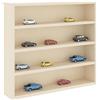 vidaXL Vetrina a muro A parete Beige 40 x 8,5 x 37 cm