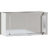 vidaXL Mobile Cucina da Parete con Ante Scorrevoli in Acciaio Inox