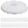 Aerzetix - C77405 - Rotolo di Nastro in sbieco Piegato per Cucire 25 Metri x 10mm - in 20% Cotone e 80% Poliestere - Colore Bianco