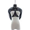 Herxicwa Camicia di Forza in Pelle PU da Donna Sexy Costume Fantasia Giacca Dritta Fantasia rigorosa