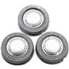 FMCUVBFR 3 Pezzi Di Testina Di Ricambio For Rasoio, Compatibile Con Philips, HQ56 HQ55 HQ4+ HQ3 Reflex Plus HQ6843 HQ300 HQ64 HQ916 CloseCut Shaver Heads(6pcs)