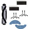 N / A Yooria Accessori Kit 4 Spazzole Laterali, 1 Spazzola Rotolamento, 2 Panni Mop 2 Filtri Per Venga Robot Aspirapolvere VG Rvc 3000 & VG Rvc 3000 BS