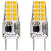 JZLBBC Lampadine LED G8 5W AC 120V Lampadina alogena equivalente 50W G8 base bi-pin Dimmerabile Bianco Caldo 2PC ColdWhite