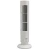 Mimdixy Ventilatore a torre per camera da letto, ventilatore silenzioso senza pale a 2 velocità, ventilatori da tavolo portatili da scrivania da 14,2 pollici per camera, casa, ufficio (Bianca)