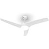 Klarstein, Figo, Ventilatore da soffitto, con illuminazione, bianco in titanio bianco