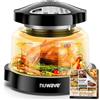 Nuwave Oven Pro Plus Friggitrice ad aria, piano cottura a infrarossi, convezione avanzata 2024, senza sbrinamento o preriscaldamento, cottura fresca o congelata, cupola di alimentazione durevole, 100