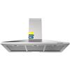 Cecotec Cappa Aspirante Piramidale 90 cm Bolero Flux PM 904000 Inox A. Aspirazione 382,5 m³/h, 3 Velocità, Filtri a Carbone Inclusi, Classe A, Motore BLDC e Luce LED