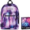 Seven Zaino Scuola FREETHINK, Doppio Scomparto, Viola, 34 L, Bambina, Ragazza Diario Datato Scuola 12 Mesi, 13,6 x 18,3 cm, 352 Pagine,