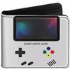 Pegmode Carino Portafoglio Bifold per Ragazzi, 1-grigio Gioco, Classico