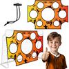 Neo-Sport Orange, Porta da Calcio, 180 x 120 cm, Impermeabile, Arancione Gioventù Unisex