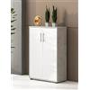 CALITAN FURNITURE FACTORY SP Z O.O. LIBRERIA OMEGA II BIANCO FRASSINATO E CEMENTO