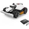 MAMMOTION LUBA mini 2 AWD 1500 Robot Tosaerba con Garage mini, LiDAR 360° e Visione IA a Doppia Telecamera, 80% Pendenza, DropMow, Mammotion LiveMap