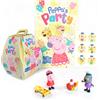 Hasbro Scatola sorpresa Peppa Pig con figurine, adesivi e poster, da 4 anni