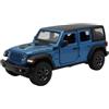 Generic Compatibile con Rastar Jeep Wrangler Rubicon (4XE) Auto scala 1:24 in blu