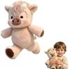 ZccwanSral 45cm Peluche Che Corre, Mucca Che Peluche, Running, Vitello Che Morbido Giocattolo, Cinghiale Che Corre Vitello per Ragazzi e Ragazze