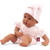 Götz 2420863 Muffin to Dress Cutie bambola bebè 33 cm | 2 pezzi, senza capelli, corpo morbido, per bambini dai 18 mesi, lavabile, con cappellino