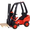 Big - Linde Forklift - Carrello per asilo con trasmissione a catena di precisione, sedile regolabile, fino a 50 kg, licenza tiglio, per bambini dai 3 anni in su