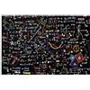 OUSIKA Puzzle in legno da 1000 pezzi, con formula matematica, idea regalo per adulti, famiglia, matrimonio, laurea, versione verticale