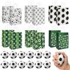 OPEIXSAYKOC 24 Pezzi Gadget Compleanno Calcio, Regalini Fine Festa Compleanno Calcio | Mini Pallone da Calcio + Sacchetti Compleanno Bambini Calcio, Palle Antistress, Regali Compleanno Bambini Gadget