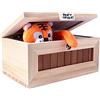 XINHOME Don't Touch Useless Box with Attitude Leave Me Alone Surprises Machine-Gags & Pratico Scherzo Decorativo & Infinito Divertimento - Cute Tiger