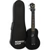 Monkey Loop Gorilla Black Ukelele Soprano
