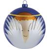 Alessi AMJ13 6 Angioletto Palla per Albero di Natale, Vetro Soffiato, Multicolore