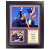 Legends Never Die Donald Trump | America's 45th President | Foto con cornice 30,5 x 38,1 cm (rally)