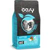 Generico OASY Gatto GRAIN FREE FORMULA - Kitten Pesce | alimento secco completo per gattini da 1 a 12 mesi e gatte in gravidanza e allattamento, prodotto senza cereali, 1 confezione da 1,5kg.