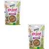 Bunny EnjoyNature radici di tarassaco | Confezione doppia | 2 x 100 g | Mangime per conigli nani e roditori | Ricco di vitamine B, C ed E | 100% naturale | Senza additivi ed esaltatori di sapidità