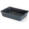 GNCPets Lettiera per gatti con colino, grande superficie liscia, 41,5 x 30 x 10 cm