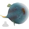 Hosie Aquarium Puffer Fish, Simulazione Realistica di Pesci di Gomma con Ventosa per Acquari
