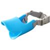 NALEINING Museruola per cani in morbido silicone, comoda e traspirante, graziosa museruola a forma di becco d'anatra, per cani di piccola taglia (S, blu)