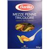 Barilla Mezze Penne Tricolore, 500g