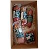 PARTNER WINE Pacco Regalo salumi delle Marche, ciauscolo, salame fabriano, salame ascolano, salamino del cortigiano, salsicce secche, Corte Marchigiana, idea regalo