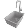 PRIMAGRAN Lavandino sottotop al Mobile 40cm + Rubinetto, 36x47cm