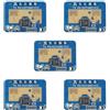 Littlecatch 5 pz 24G MmWave HLK-LD2410C Sensore Contactless Sensore Intelligente Modulo di Rilevazione di Movimento