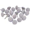 Ajuny Set di 20 Pomelli in Ceramica Viola Chiaro Fatti a Mano per Cassetti Comò Armadi Ante Mobili da Bagno Cucina e Credenza Maniglie Decorative per Casa