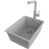 PRIMAGRAN Lavandino sottotop al Mobile 40cm + Rubinetto, 36x47cm