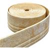 Dryxog Bordo autoadesivo, listelli decorativi in stucco per parete, bordo per carta da parati, rotolo 3D, per pareti, corridoi, scale, angoli, linee, soffitti, decorazione (giada con drago giallo, 10