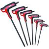 USAG HATX/SE6 SERIE DI 6 CHIAVI MASCHIO PIEGATE CON IMPUGNATURA PER VITI TORX