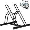 WOLTU Portabici 2 Biciclette, Portabici da Terra 60 mm