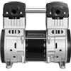 VEVOR Motore per compressore d'aria, 2 HP 5,2 CFM @ 90 PSI senza olio, pressione max. 145 psi, motore compressore ultra silenzioso da 78 dB per riparazione auto, gonfiaggio pneumatici, verniciatura a