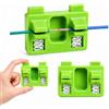 HCVERTE 3 PCS Morsetti per Saldatura, Supporto Fili, Supporto Cavi Elettrici | Morsetti per Saldatura, Compatti, Regolabili, Supporti Fili per Cavi Elettrici, Riparazioni Elettroniche e Fai da Te