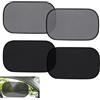 Gsdfldob 4 Tendine Parasole Auto 50x30cm Parasole Finestrini Auto Adesione Elettrostatica